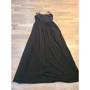 Bailey blue medium women's black maxi dress with lace top